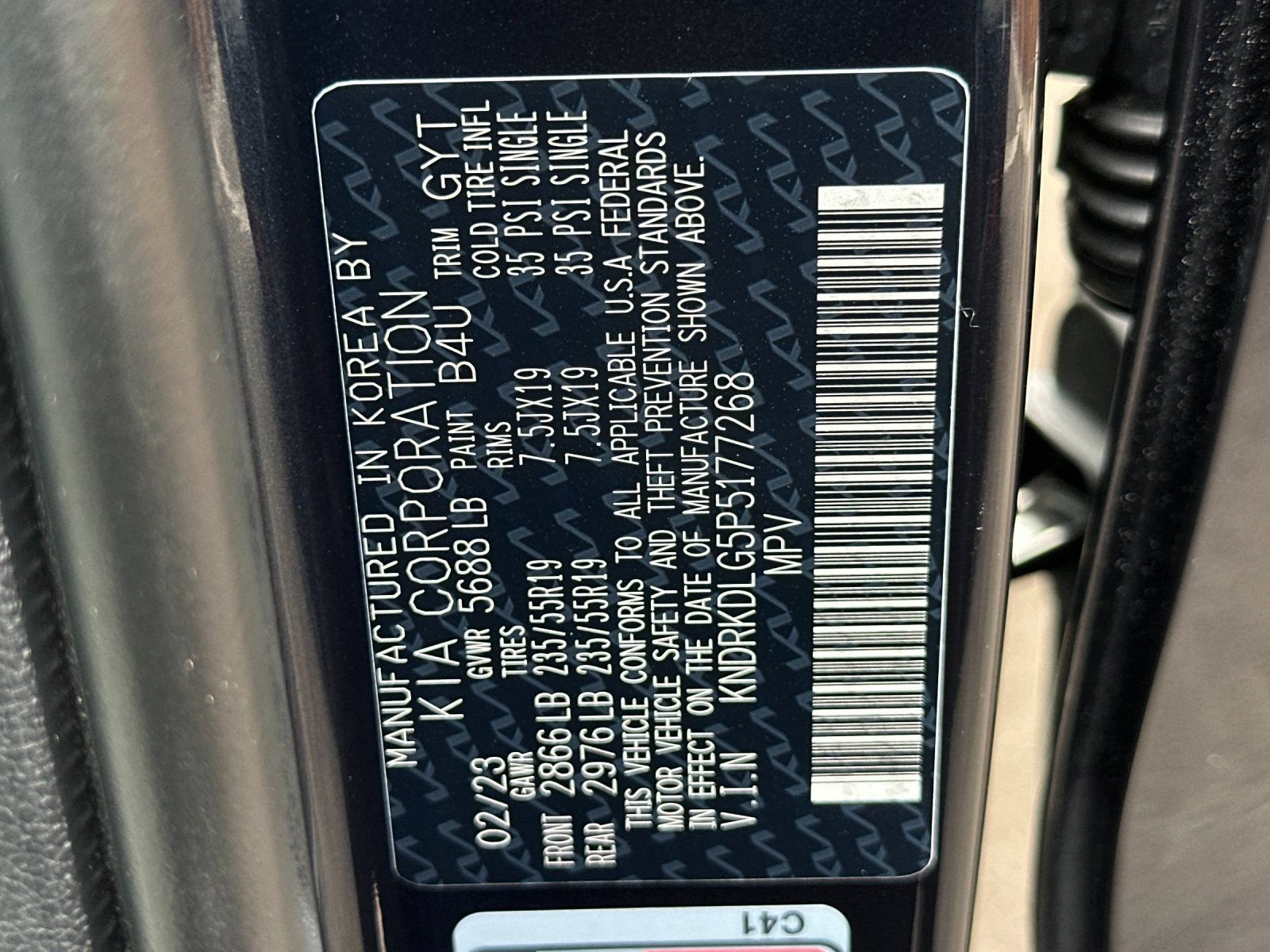 Certified 2023 Kia Sorento SX Prestige w/ Panoramic Sunroof Package AWD/4WD image 40