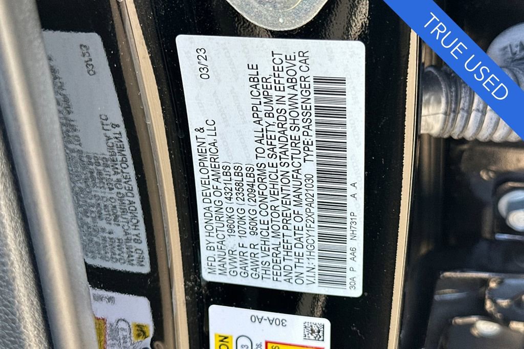 Certified 2023 Honda Accord LX image 31