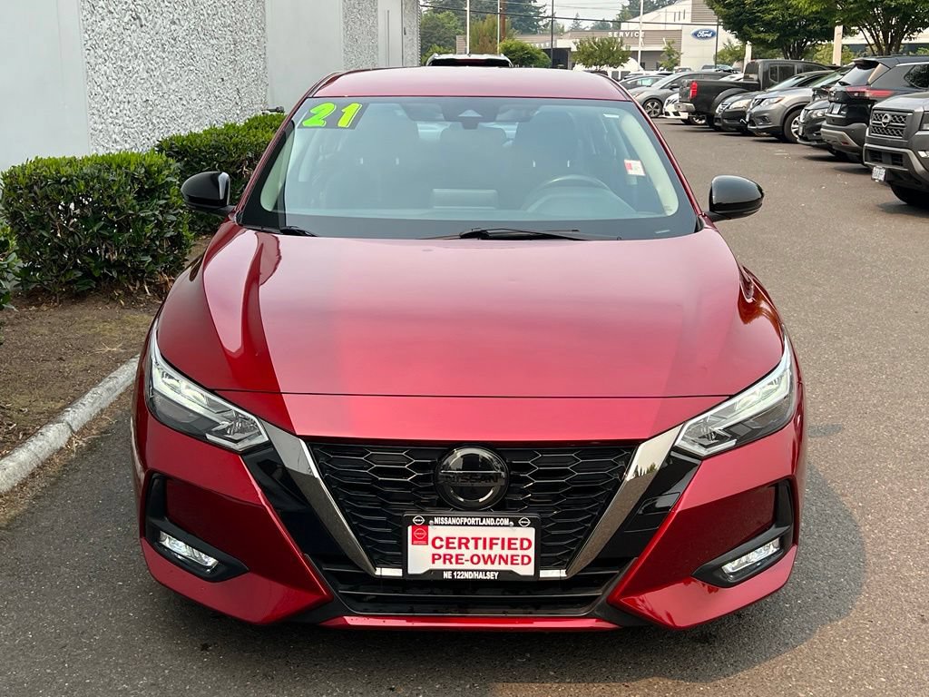 Certified 2021 Nissan Sentra SR FWD image 3