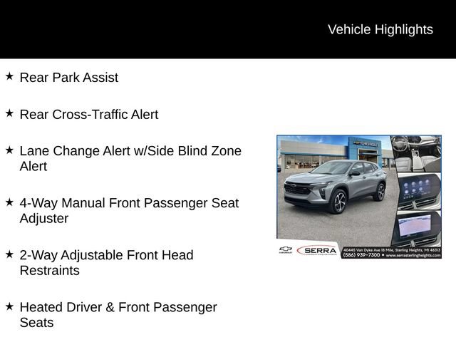 Certified 2024 Chevrolet Trax RS w/ Driver Confidence Package FWD image 5
