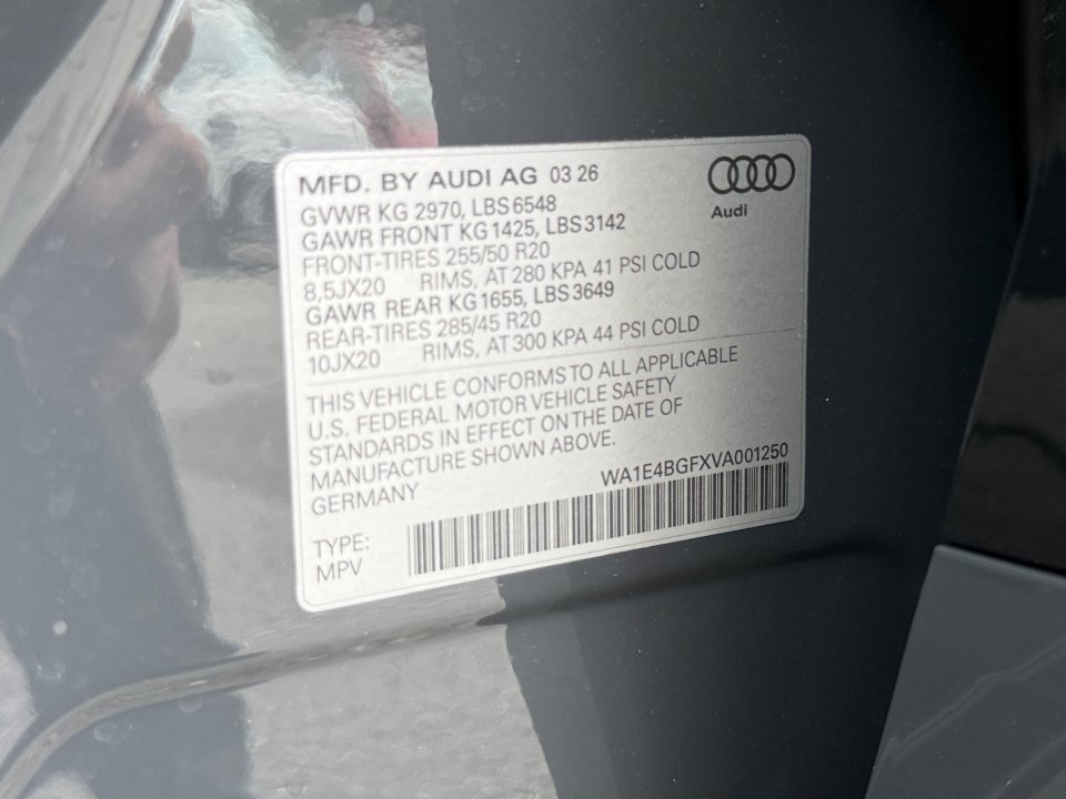New 2027 Audi Q6 e-tron Premium Plus AWD/4WD image 35