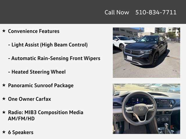 Certified 2022 Volkswagen Taos SE image 4