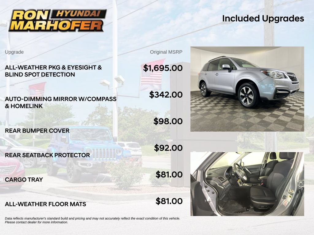 Used 2017 Subaru Forester 2.5i Premium AWD/4WD image 6
