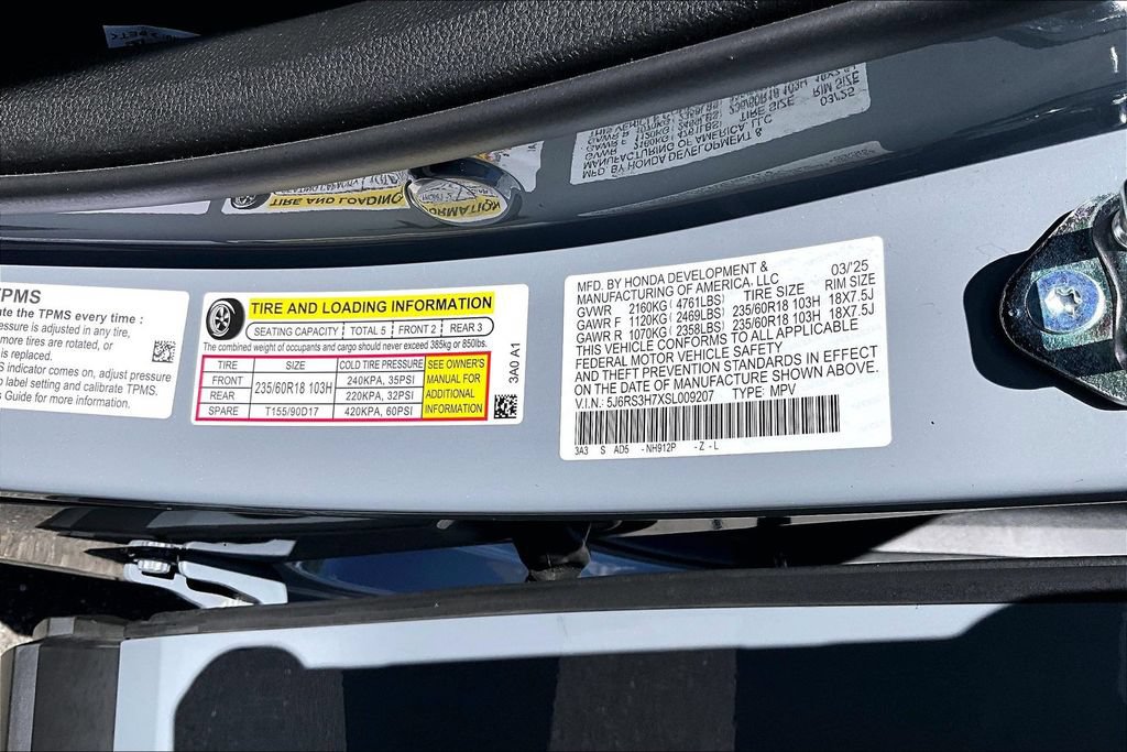 Certified 2025 Honda CR-V EX-L image 12