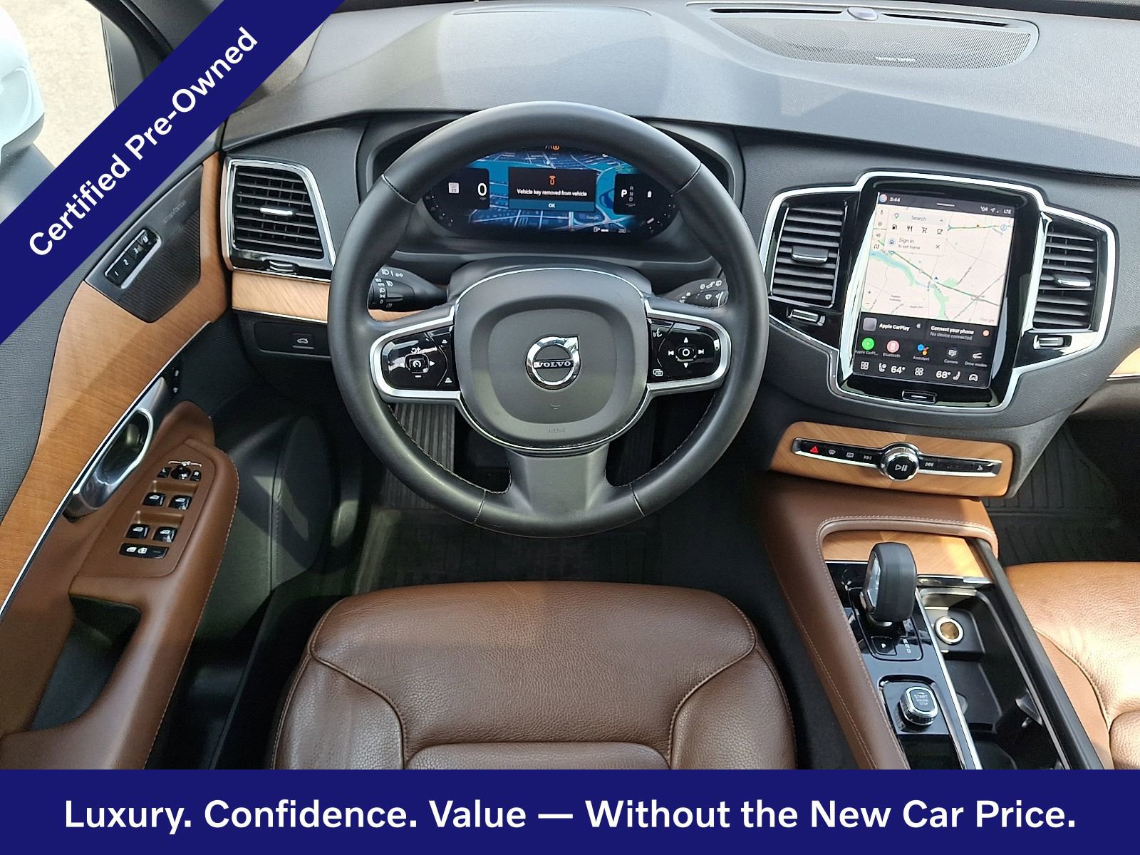 Certified 2023 Volvo XC90 B6 Plus w/ Protection Package AWD/4WD image 12