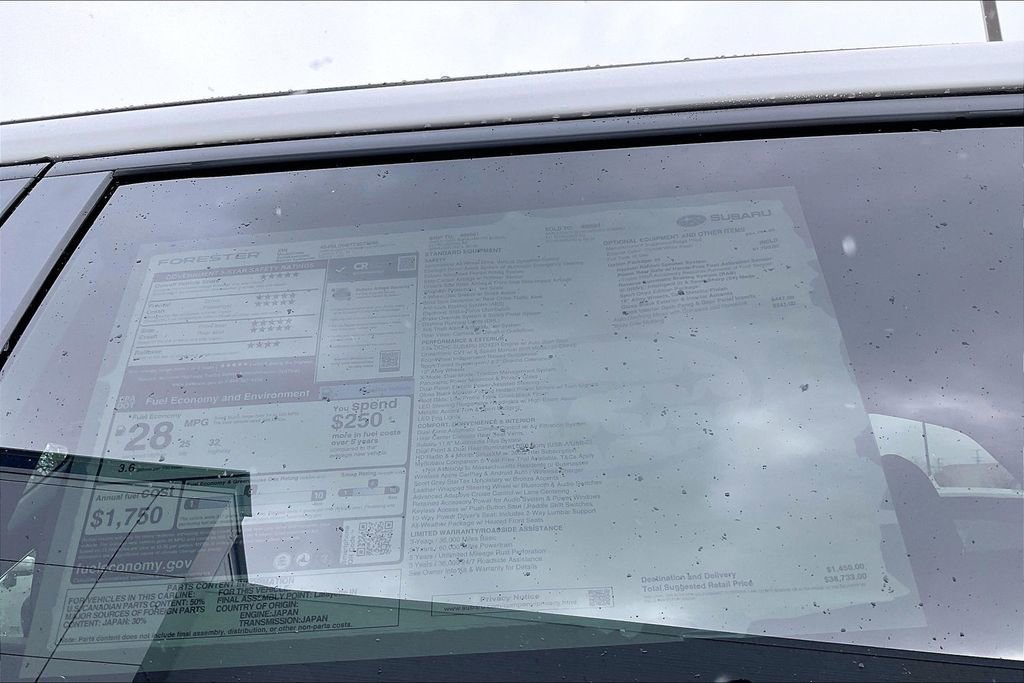 New 2026 Subaru Forester Sport image 17