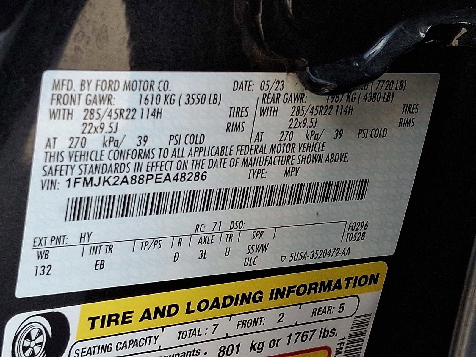 Used 2023 Ford Expedition Max Limited image 29