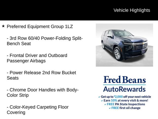 Certified 2025 Chevrolet Tahoe Premier AWD/4WD image 8