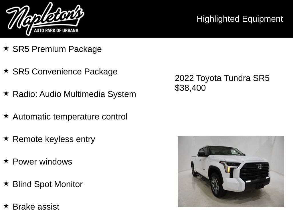 Used 2022 Toyota Tundra SR5 image 15