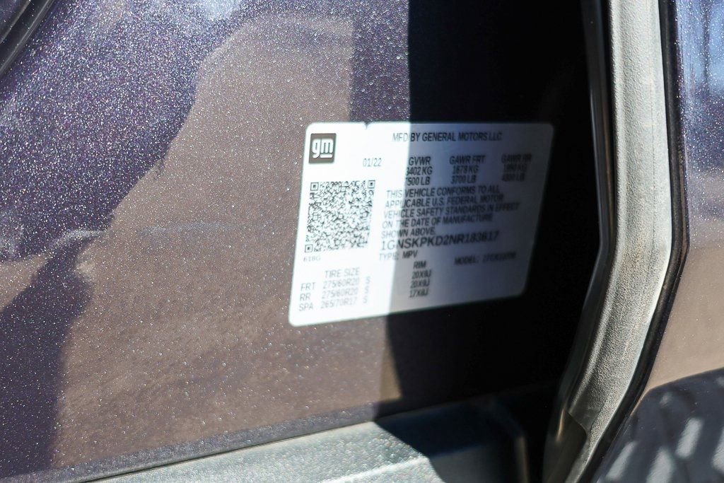 Used 2022 Chevrolet Tahoe Z71 w/ Luxury Package image 37