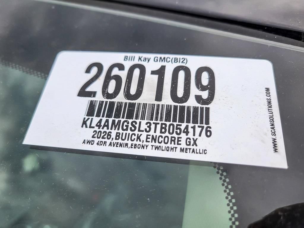 New 2026 Buick Encore GX Avenir w/ Avenir Technology Package AWD/4WD image 24