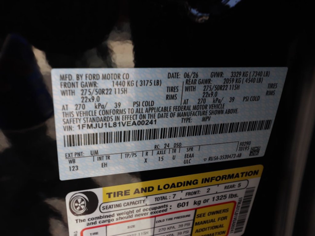 New 2027 Ford Expedition Platinum w/ Driver's Package RWD image 25