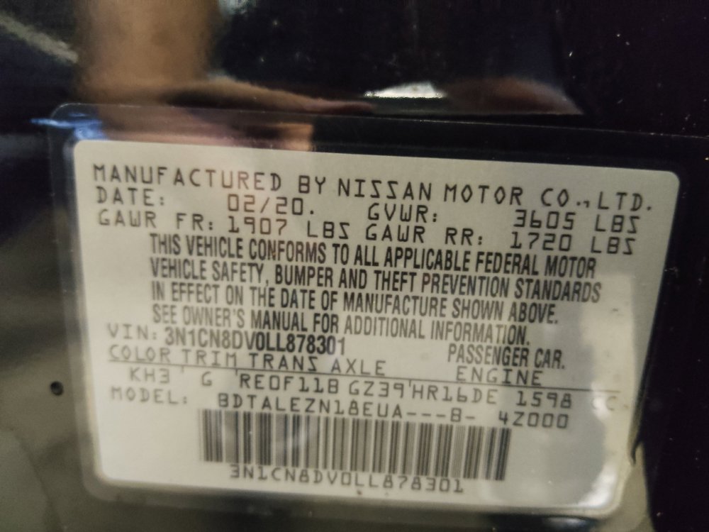 Used 2020 Nissan Versa S FWD image 33