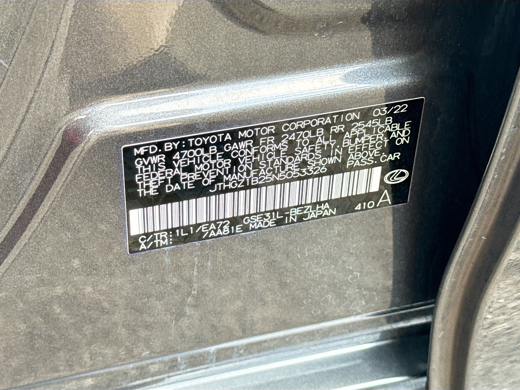 Used 2022 Lexus IS 350 F Sport image 42