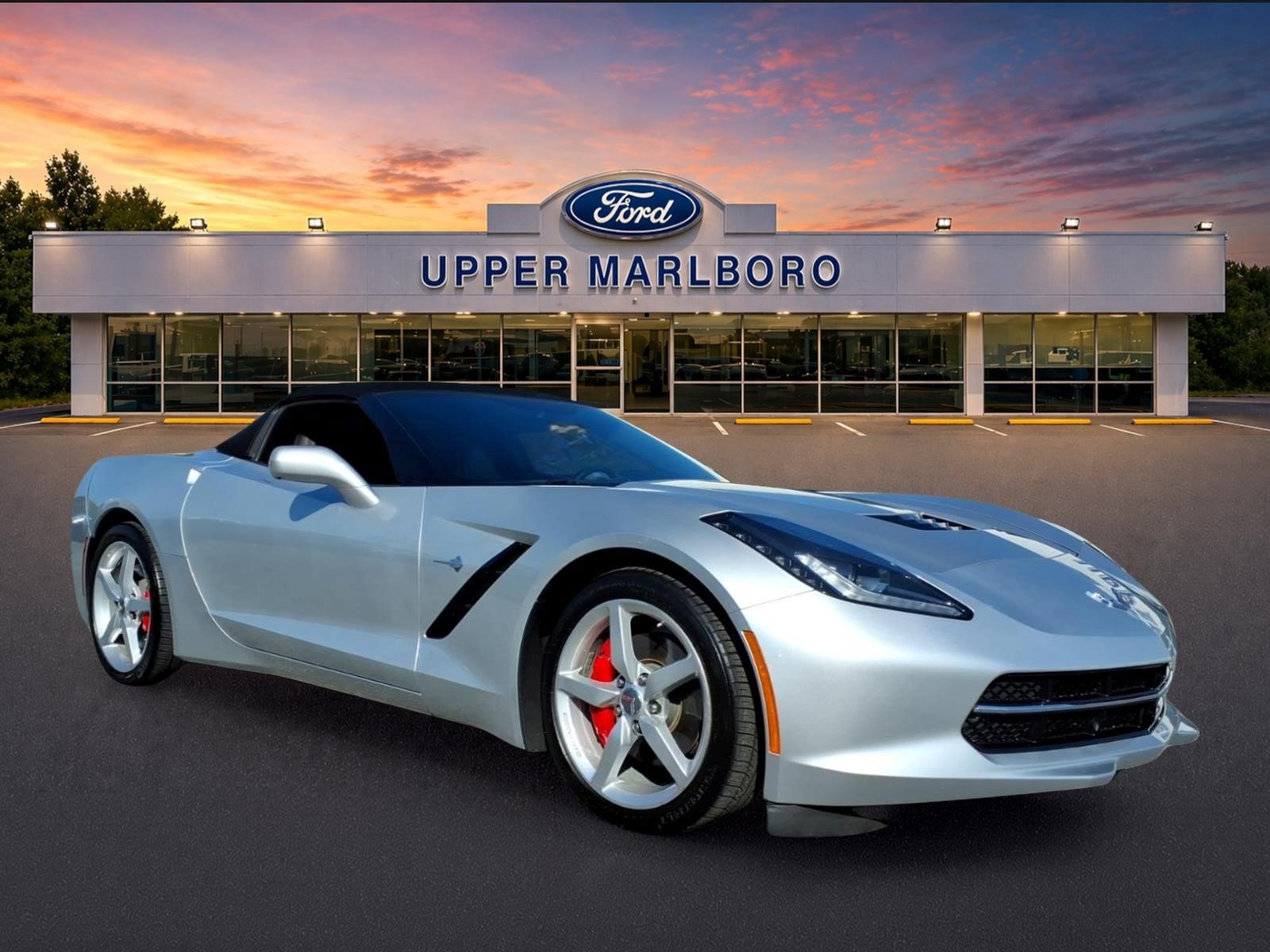 Used 2014 Chevrolet Corvette Stingray Convertible w/ Battery Protection Package RWD image 14
