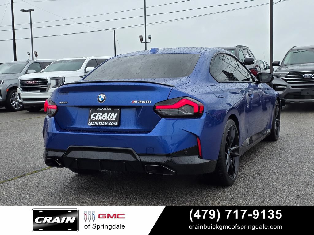 Used 2023 BMW M240i xDrive Coupe w/ Premium Package AWD/4WD image 7