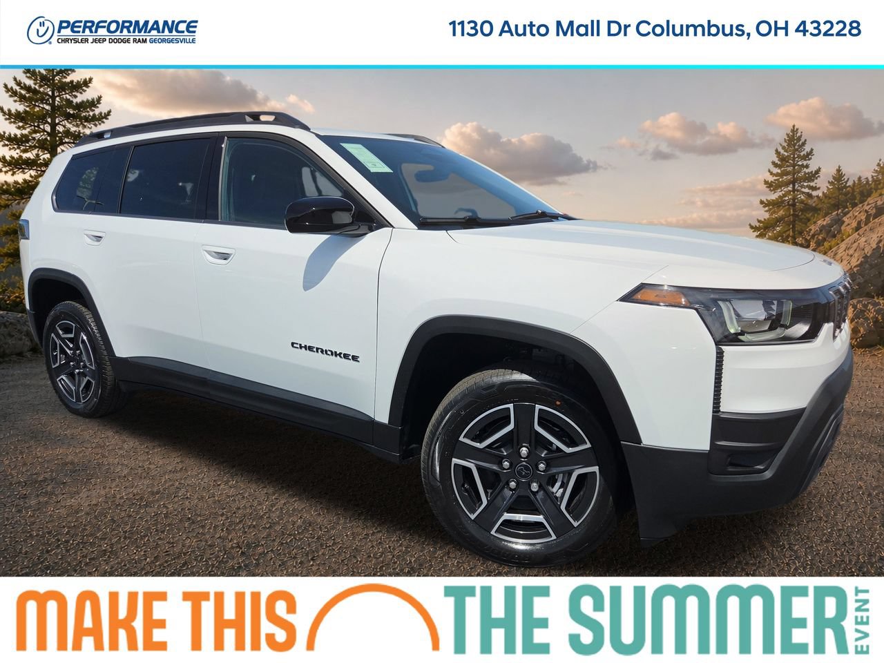 New 2026 Jeep Cherokee Laredo AWD/4WD image 1