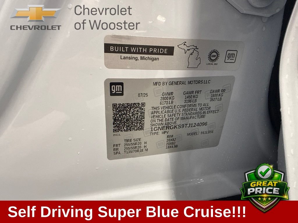 New 2026 Chevrolet Traverse LT w/ Enhanced Driving Package FWD image 27