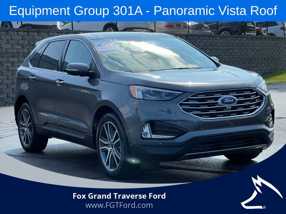 Certified 2024 Ford Edge Titanium w/ Equipment Group 301A AWD/4WD image 36