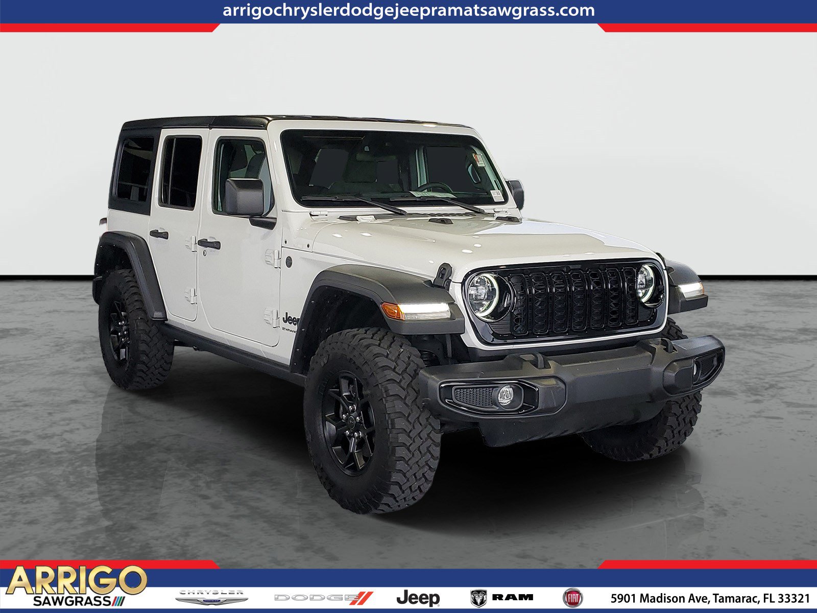 Used 2024 Jeep Wrangler Unlimited Sport AWD/4WD image 1