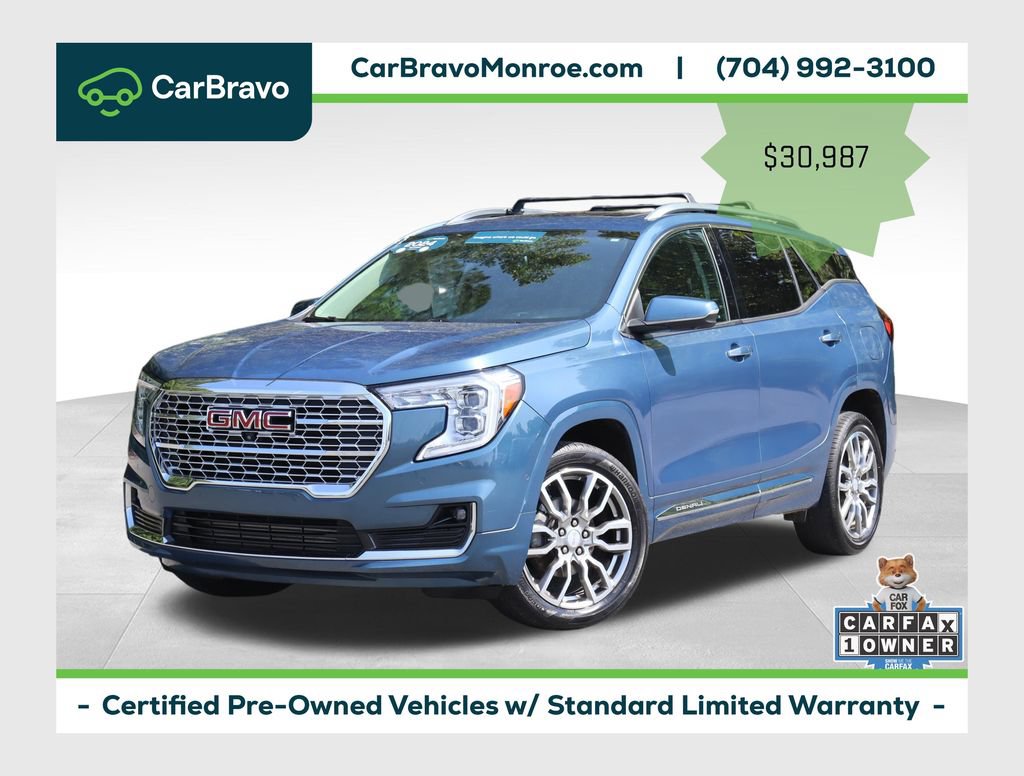 Certified 2024 GMC Terrain Denali w/ Denali Premium Package AWD/4WD 360° Tour