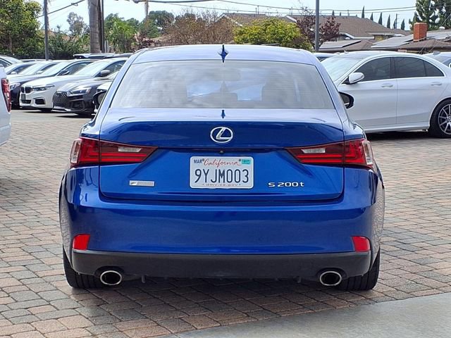Used 2016 Lexus IS 200t w/ F Sport Package RWD image 3