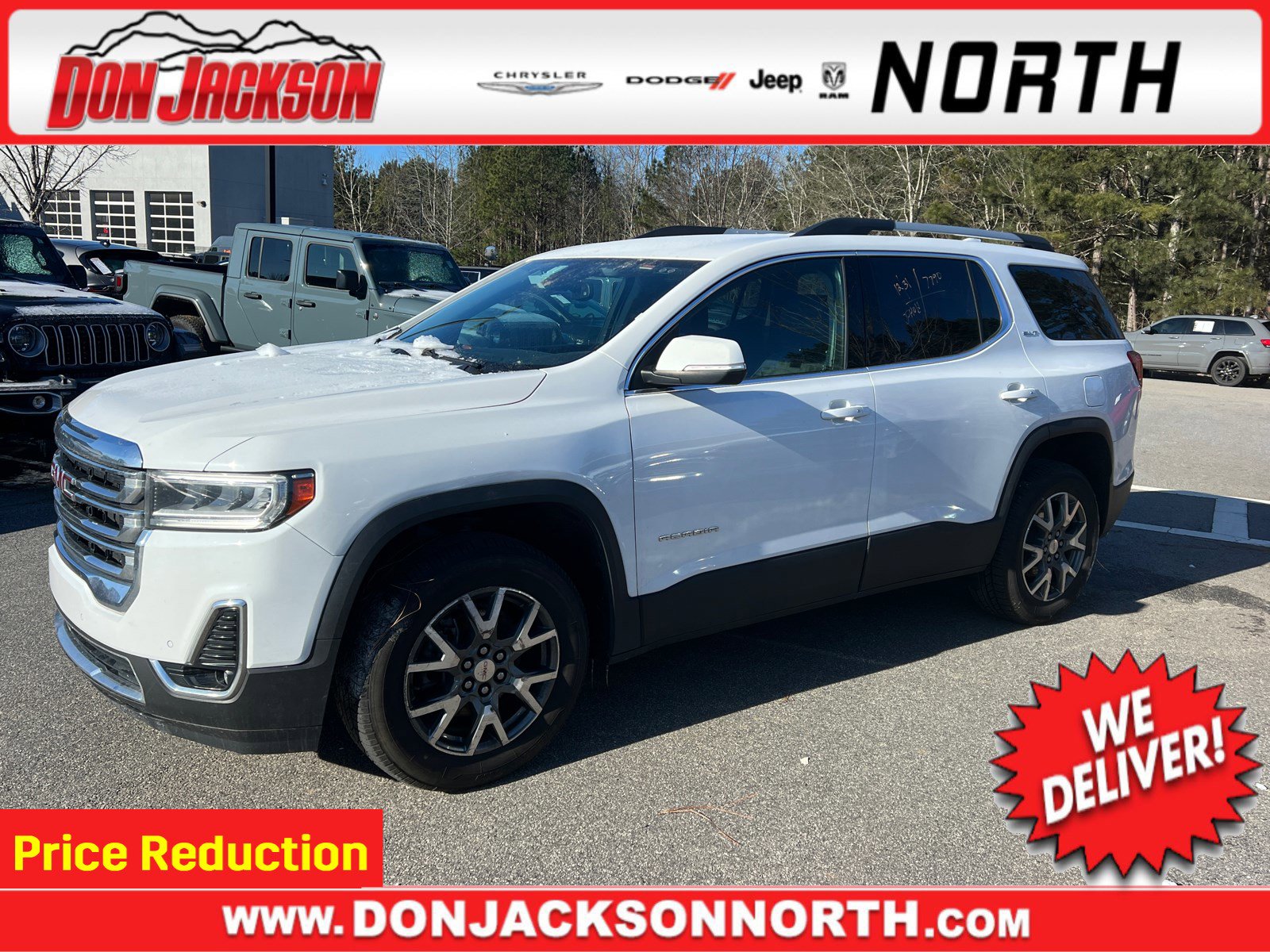 Used 2023 GMC Acadia SLT FWD image 1