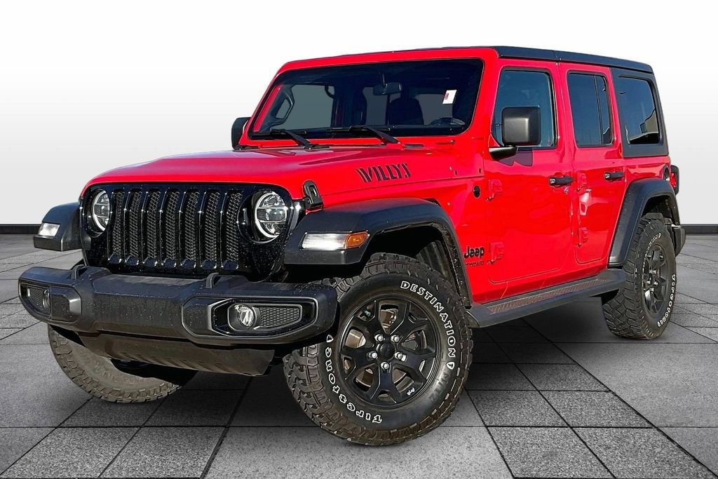 Used 2021 Jeep Wrangler Unlimited Sport image 1