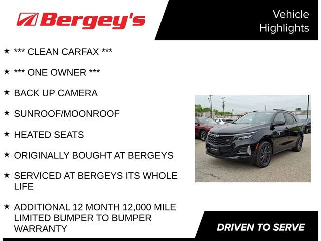 Certified 2024 Chevrolet Equinox RS AWD/4WD image 4