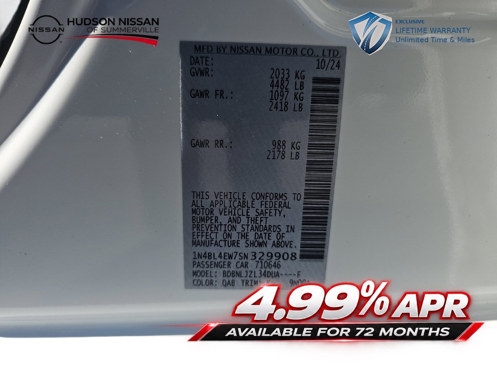 Used 2025 Nissan Altima 2.5 SL AWD/4WD image 34