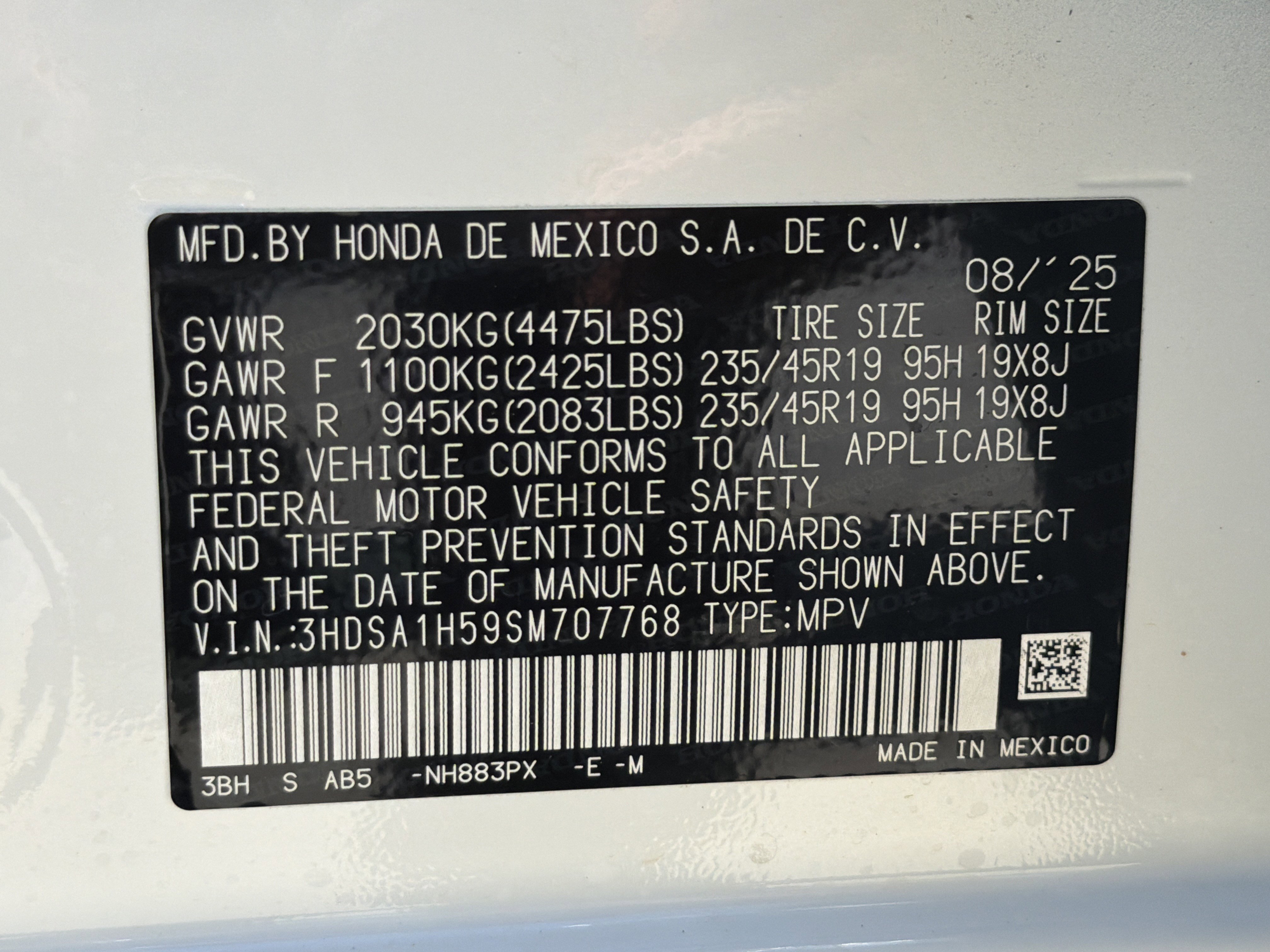 Certified 2025 Acura ADX A-Spec image 34