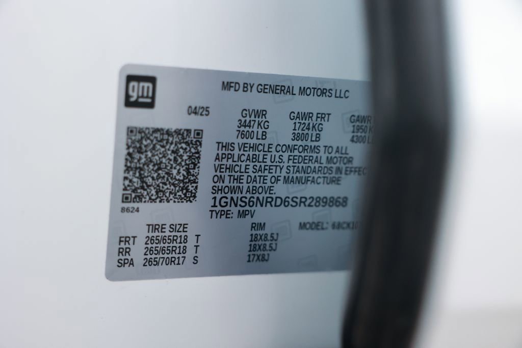 Used 2025 Chevrolet Tahoe LT AWD/4WD image 40