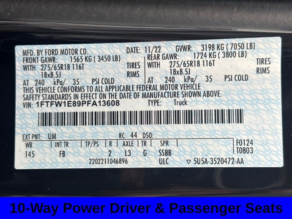 Used 2023 Ford F150 XLT w/ Equipment Group 302A High image 29