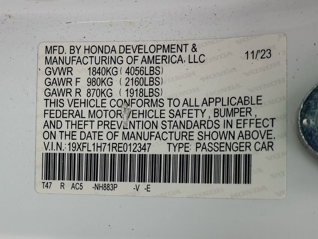 Used 2024 Honda Civic EX-L image 32