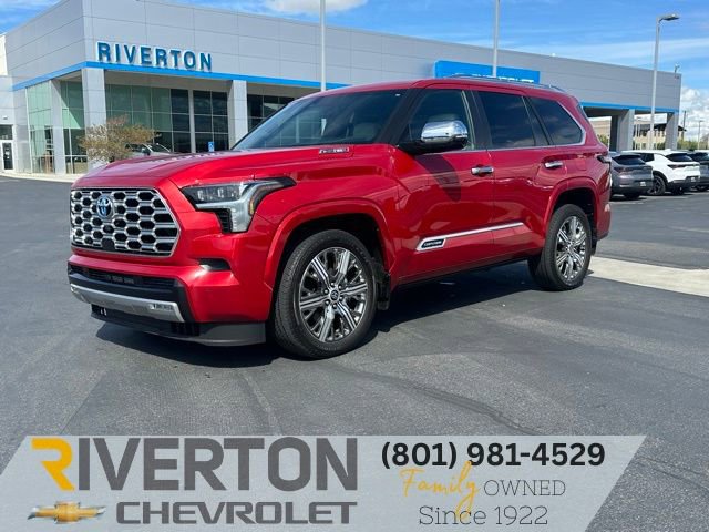 Used 2024 Toyota Sequoia Capstone AWD/4WD image 1