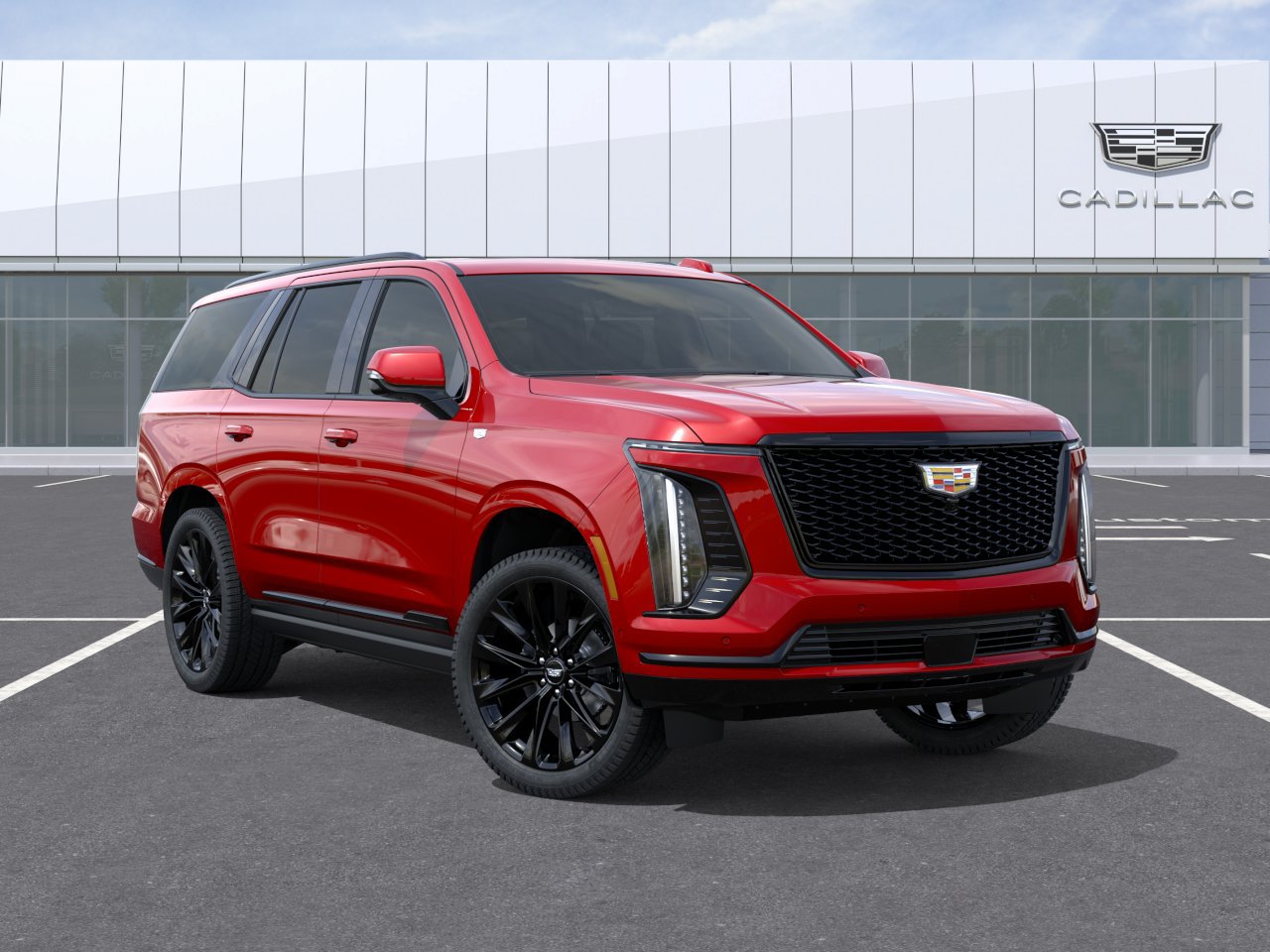 New 2026 Cadillac Escalade Platinum Sport w/ LPO, ONYX Package AWD/4WD image 7