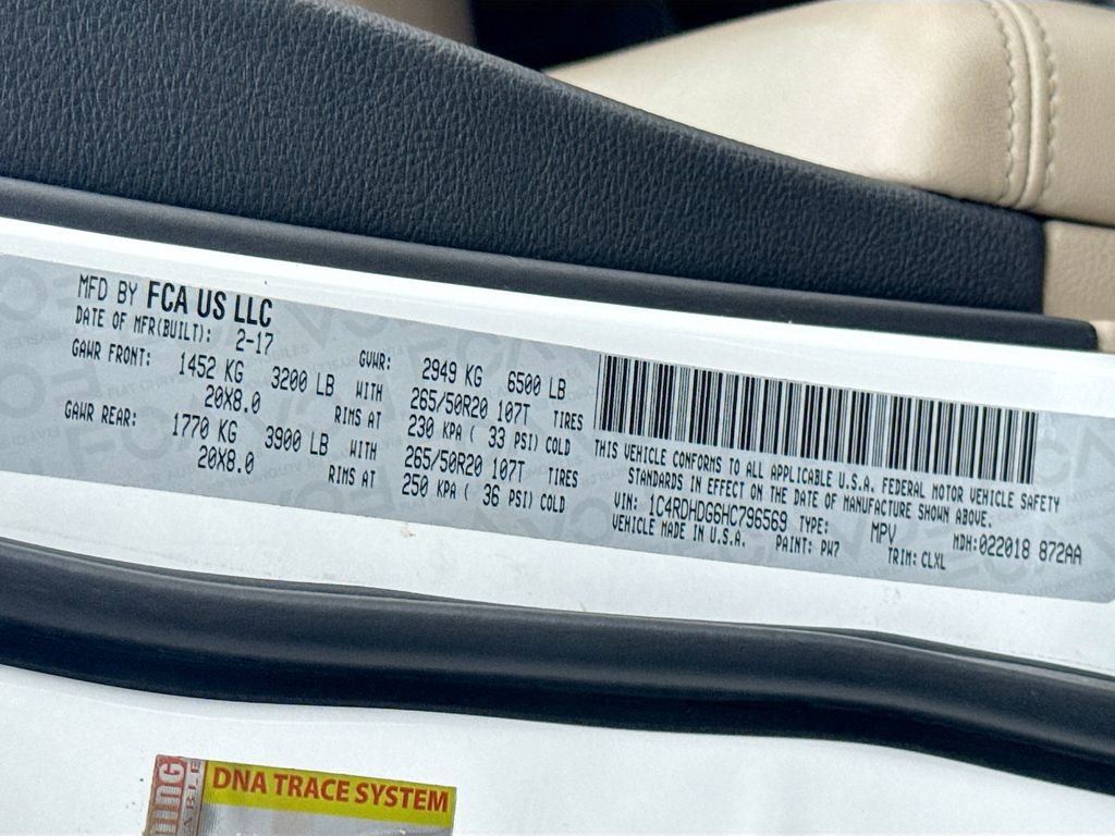 Used 2017 Dodge Durango GT w/ Nav & Power Liftgate Group image 30