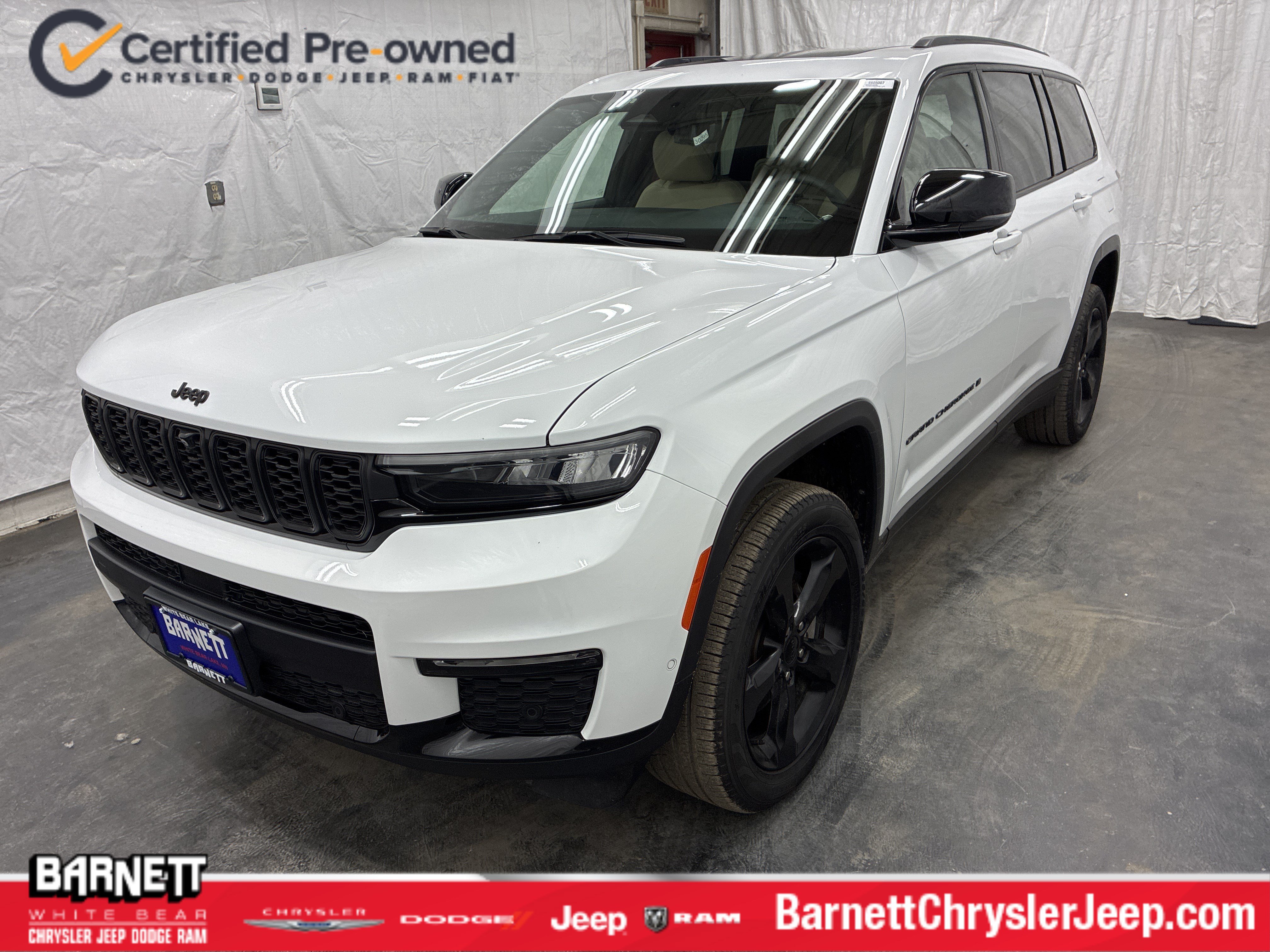 Certified 2024 Jeep Grand Cherokee L Limited w/ Luxury Tech Group II