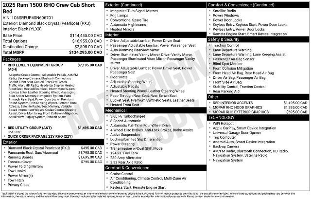 Used 2025 RAM 1500 RHO w/ RHO Level 1 Equipment Group AWD/4WD image 35