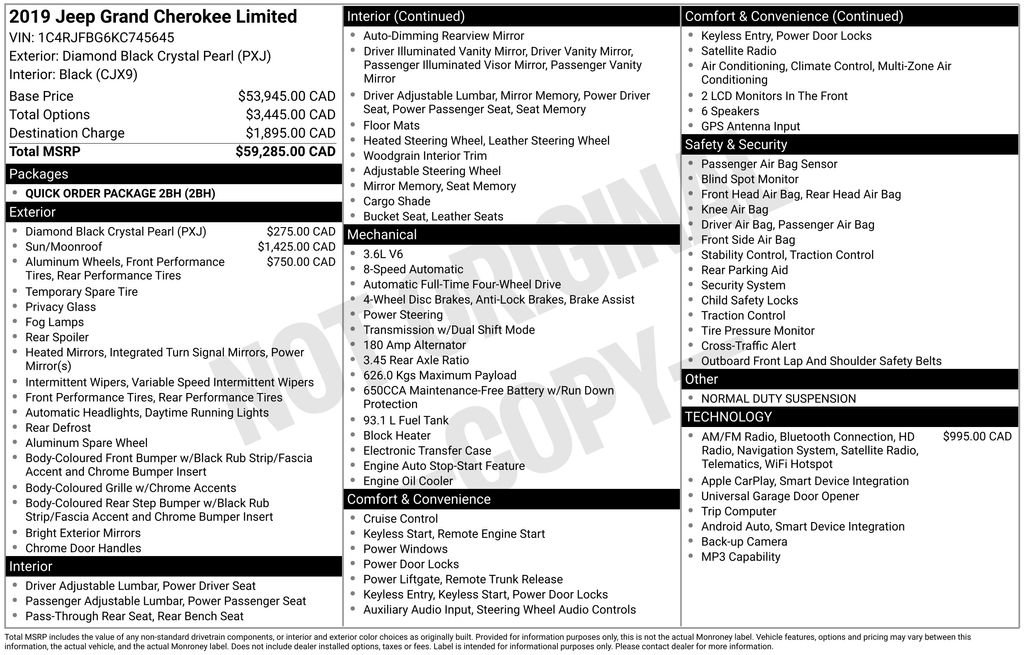 Used 2019 Jeep Grand Cherokee Limited image 32