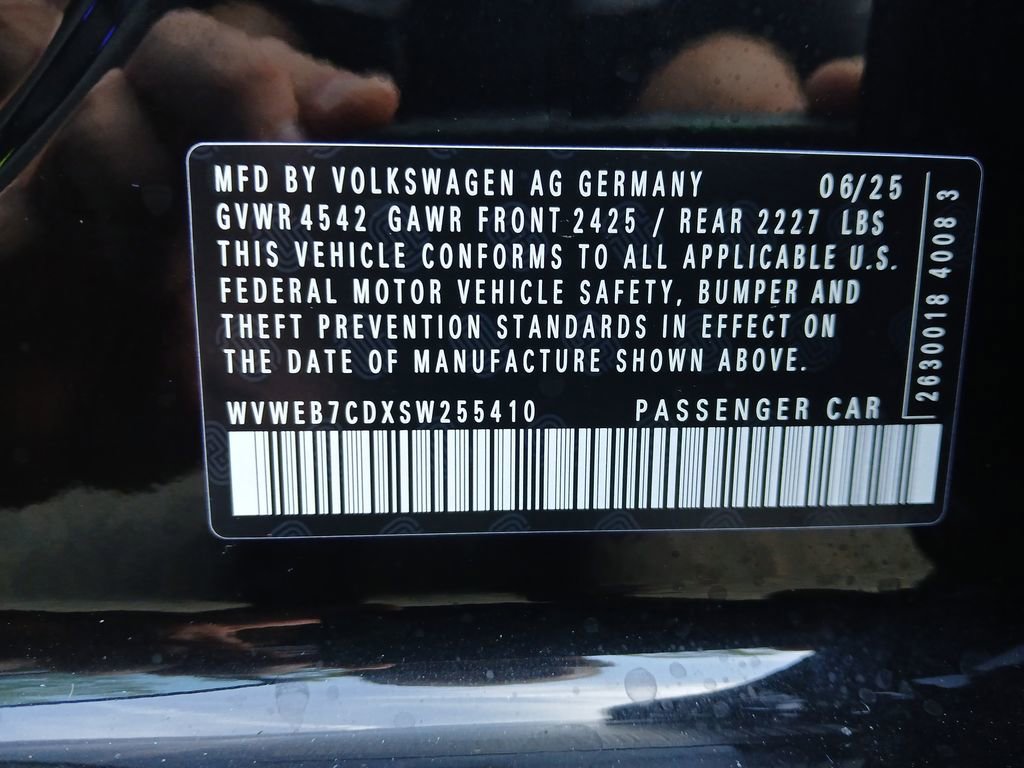 New 2025 Volkswagen Golf w/ Euro Style Package image 29