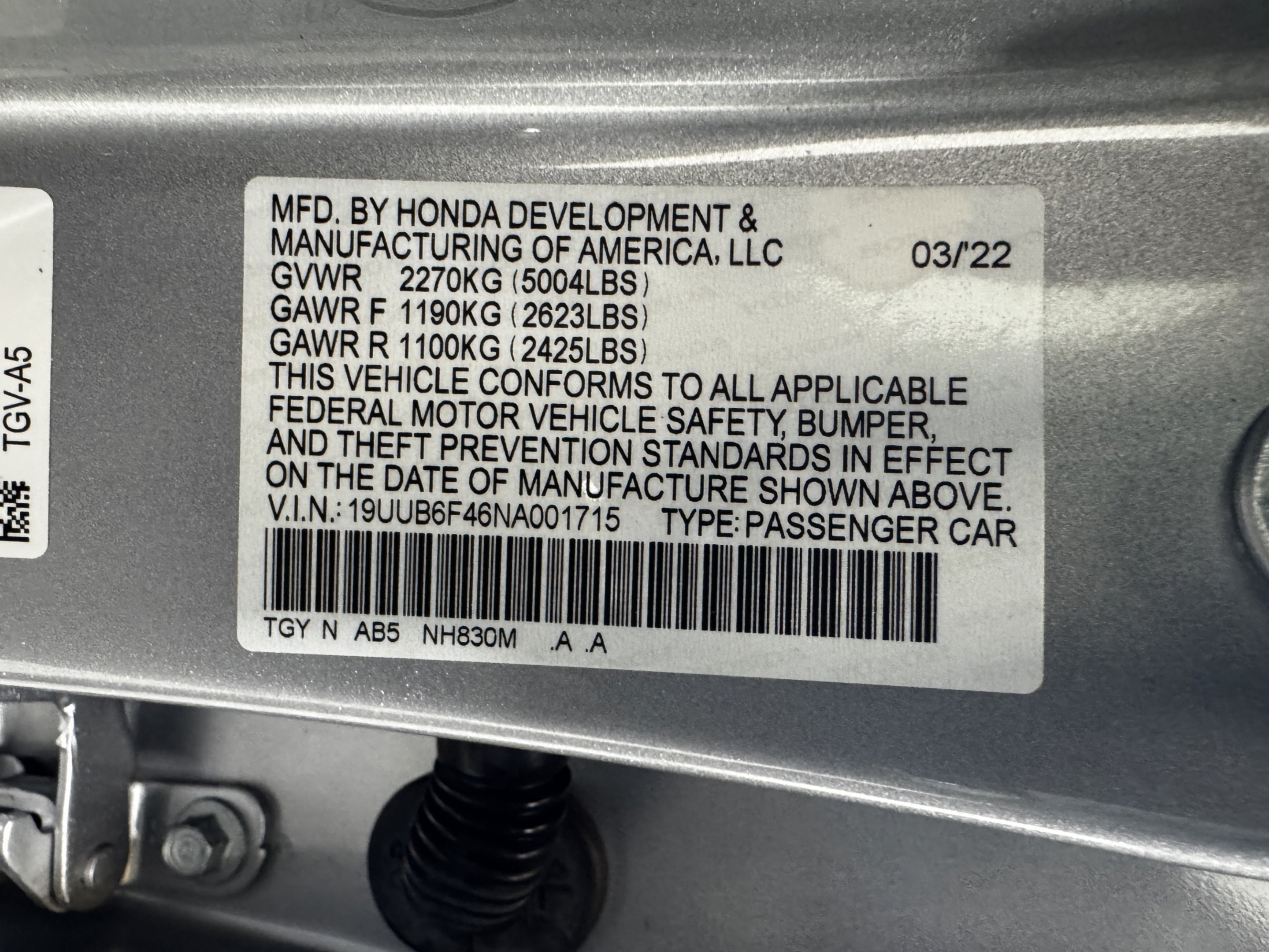 Used 2022 Acura TLX SH-AWD w/ Technology Package image 41