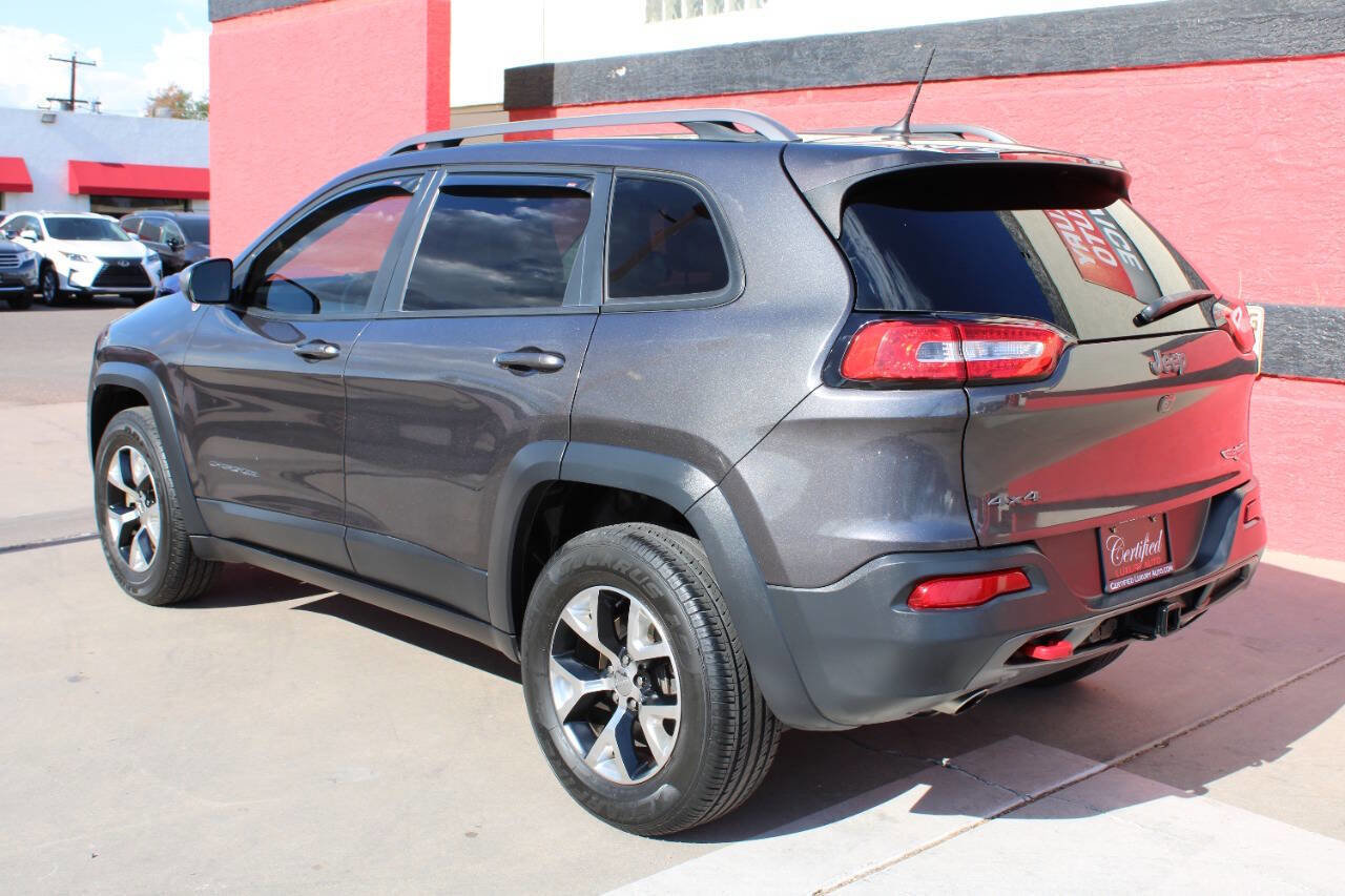 Used 2015 Jeep Cherokee Trailhawk w/ Comfort/Convenience Group image 9