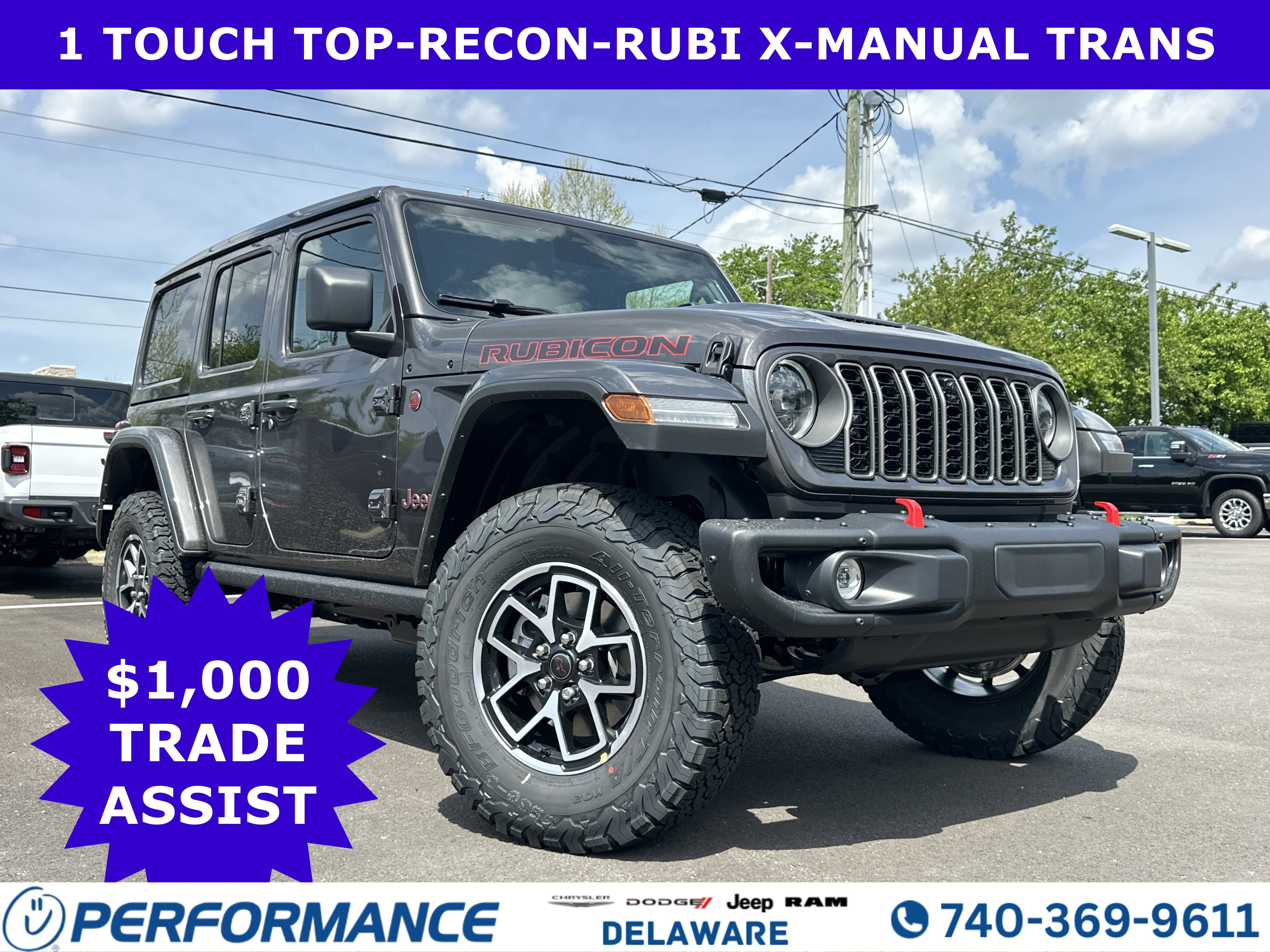 New 2026 Jeep Wrangler Unlimited Rubicon AWD/4WD image 1