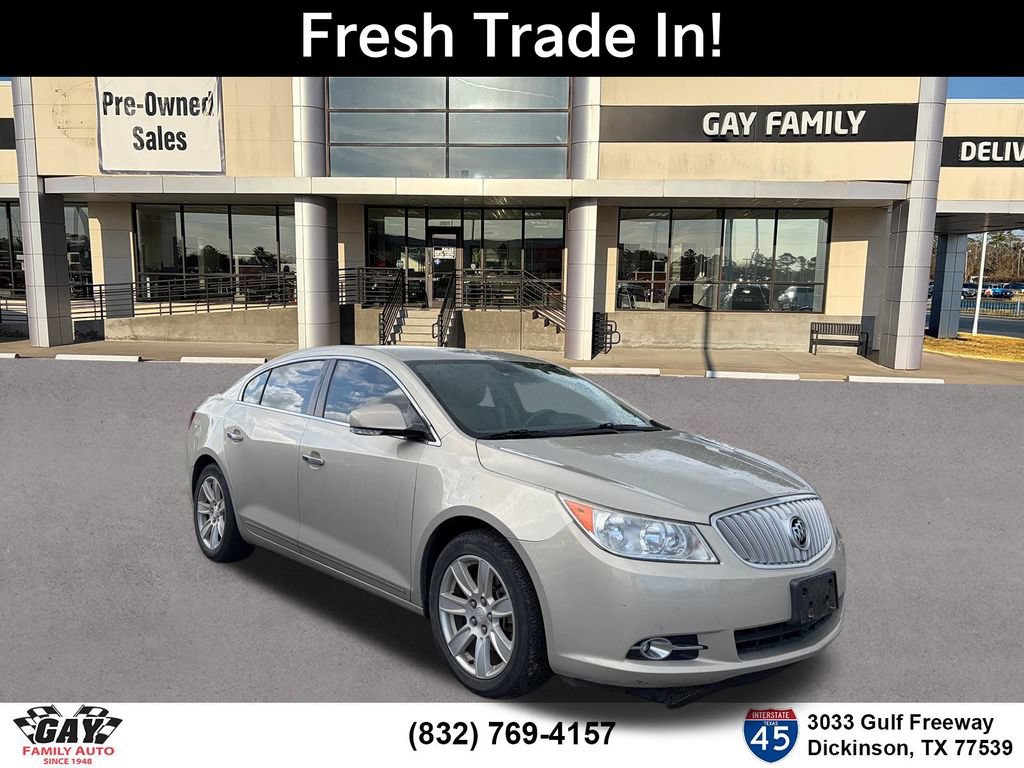 Used 2012 Buick LaCrosse Leather FWD 360° Tour