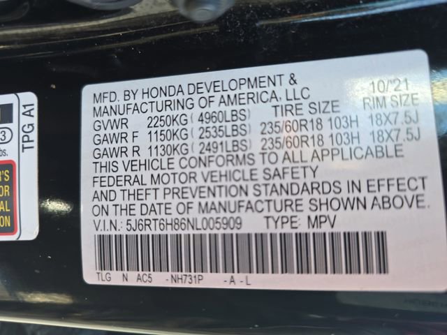 Used 2022 Honda CR-V EX-L image 38