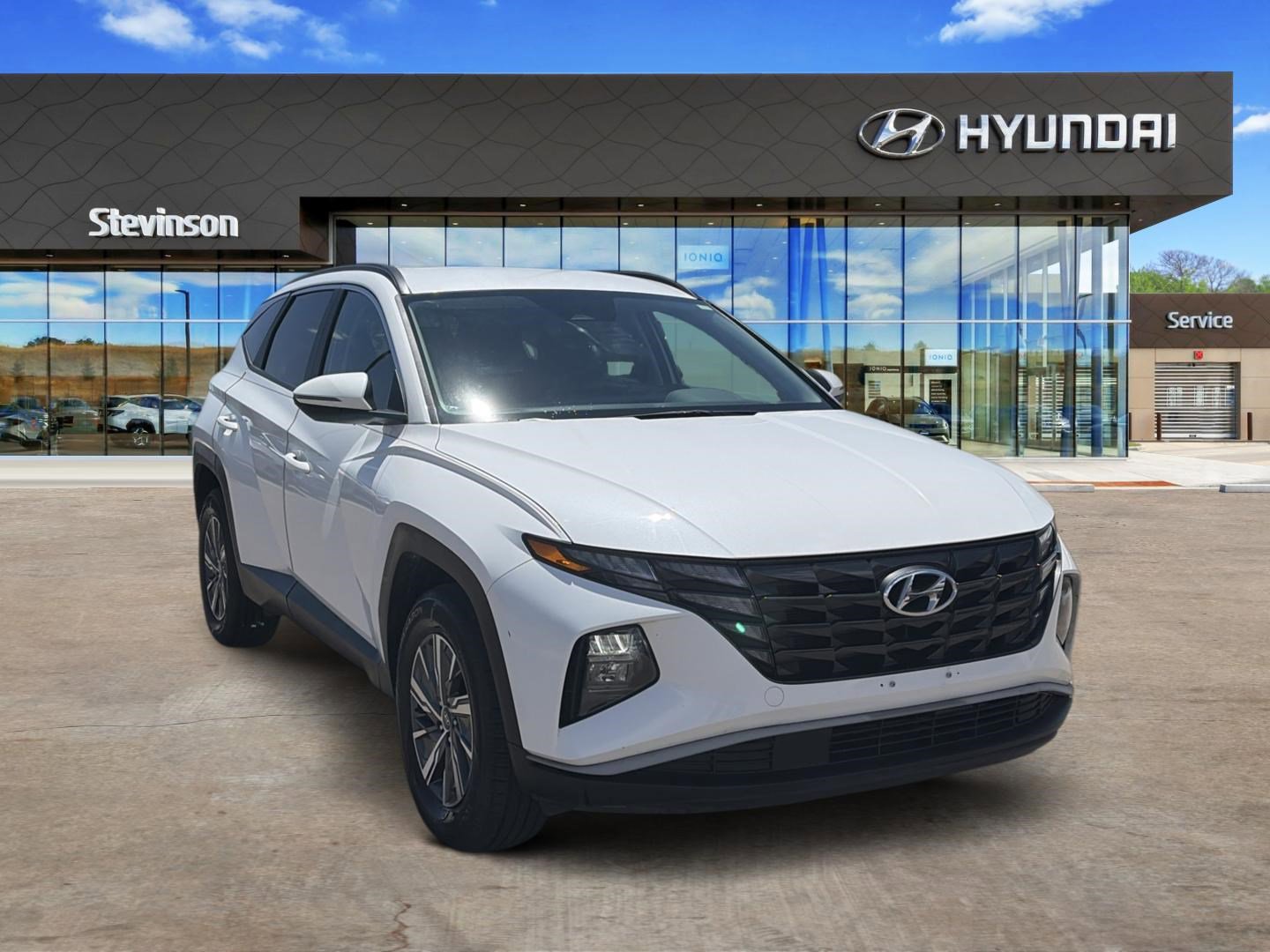 Used 2023 Hyundai Tucson Blue AWD/4WD image 3