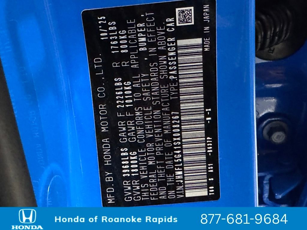 New 2025 Honda Civic Type R image 20