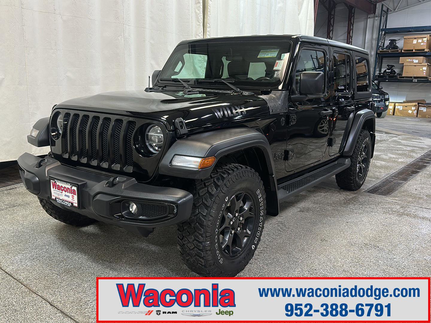 Used 2021 Jeep Wrangler Unlimited Willys