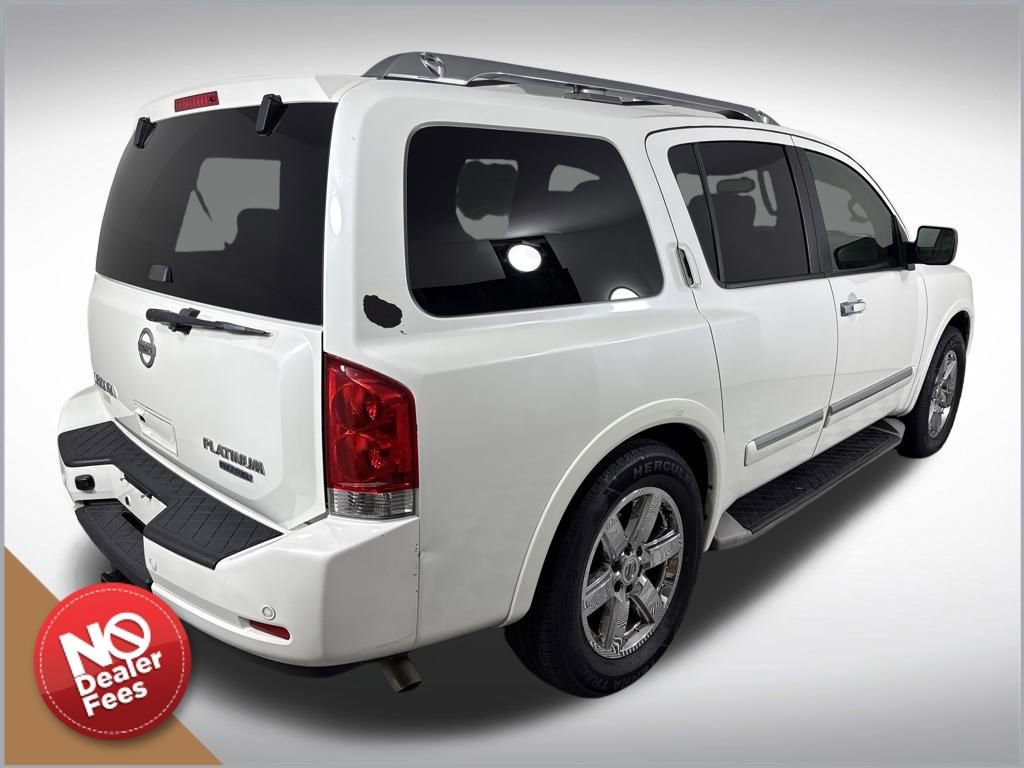Used 2014 Nissan Armada Platinum w/ 2nd Row Captain Seat Package image 3